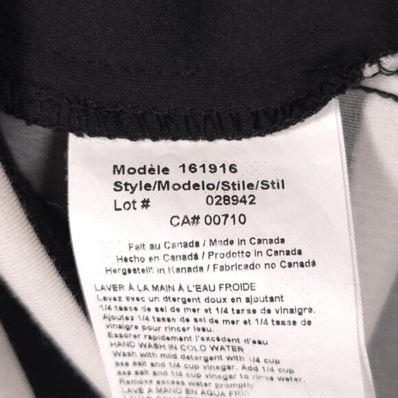 Joseph Ribkoff Sheath Dress Size 4 Striped‎ Bodycon Black White Style 161916 - Picture 12 of 13